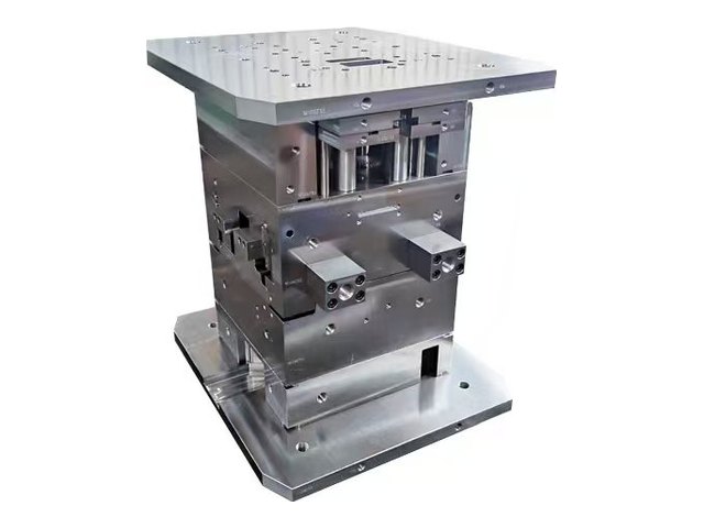 Assembled mold base, pockets and bores finished machined at Hsingchao Mould
