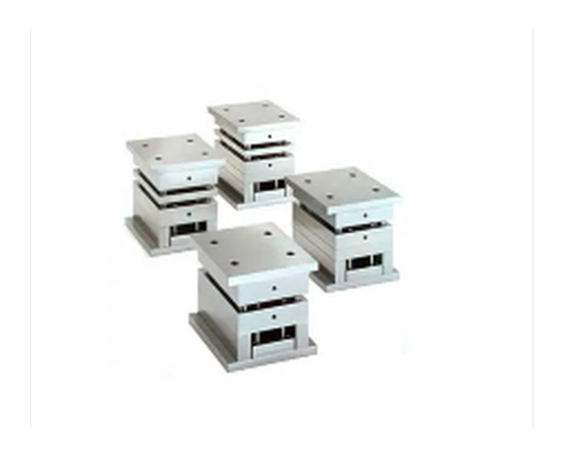 Finished standard plastic mold bases, machined and ready to ship
